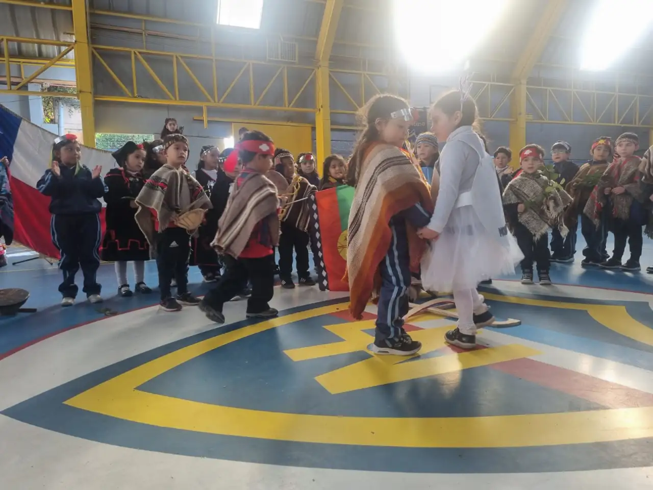 Conmemoración del Día de los Pueblos Originarios y del Solsticio de Invierno en el Liceo Nacional de Llolleo