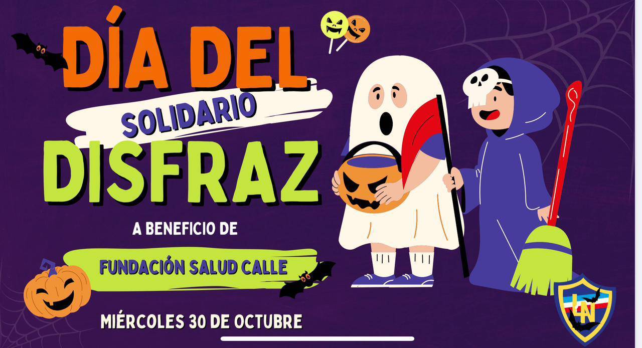 Estudiantes organizan jornada solidaria a beneficio de la Fundación Salud Calle en el Día del Disfraz