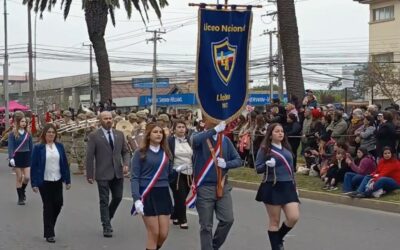 Liceo Nacional de Llolleo se suma a los homenajes a los Héroes de Iquique